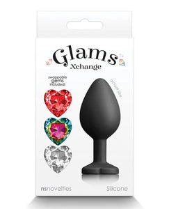 Butt Plugs Glams Xchange Heart Gem - Medium