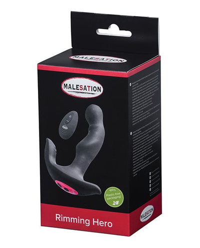 Triple-Motor Prostate Massager with Rotating Beads – Black