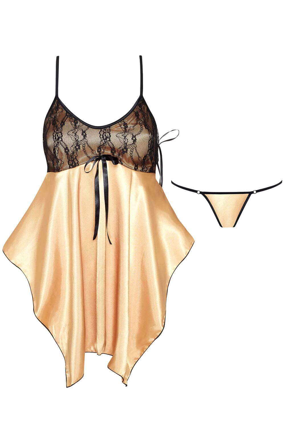 Chemises Beauty Night BN6644 Julieta Chemise Gold