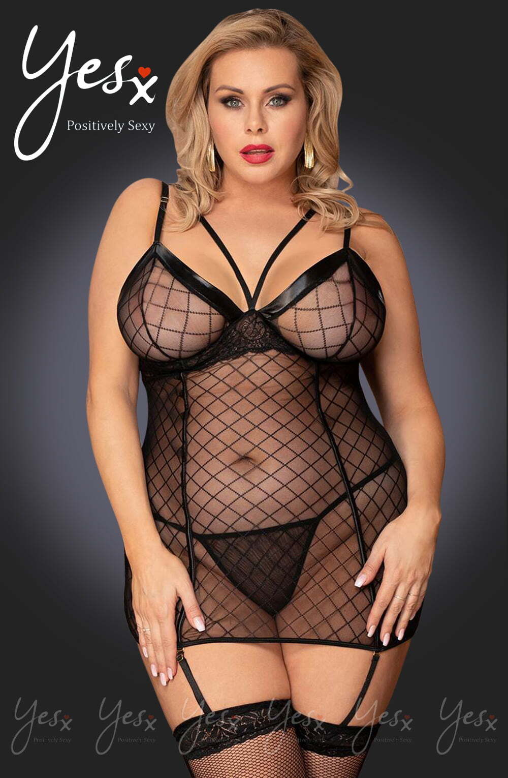 Chemises YesX YX954Q Black Chemise