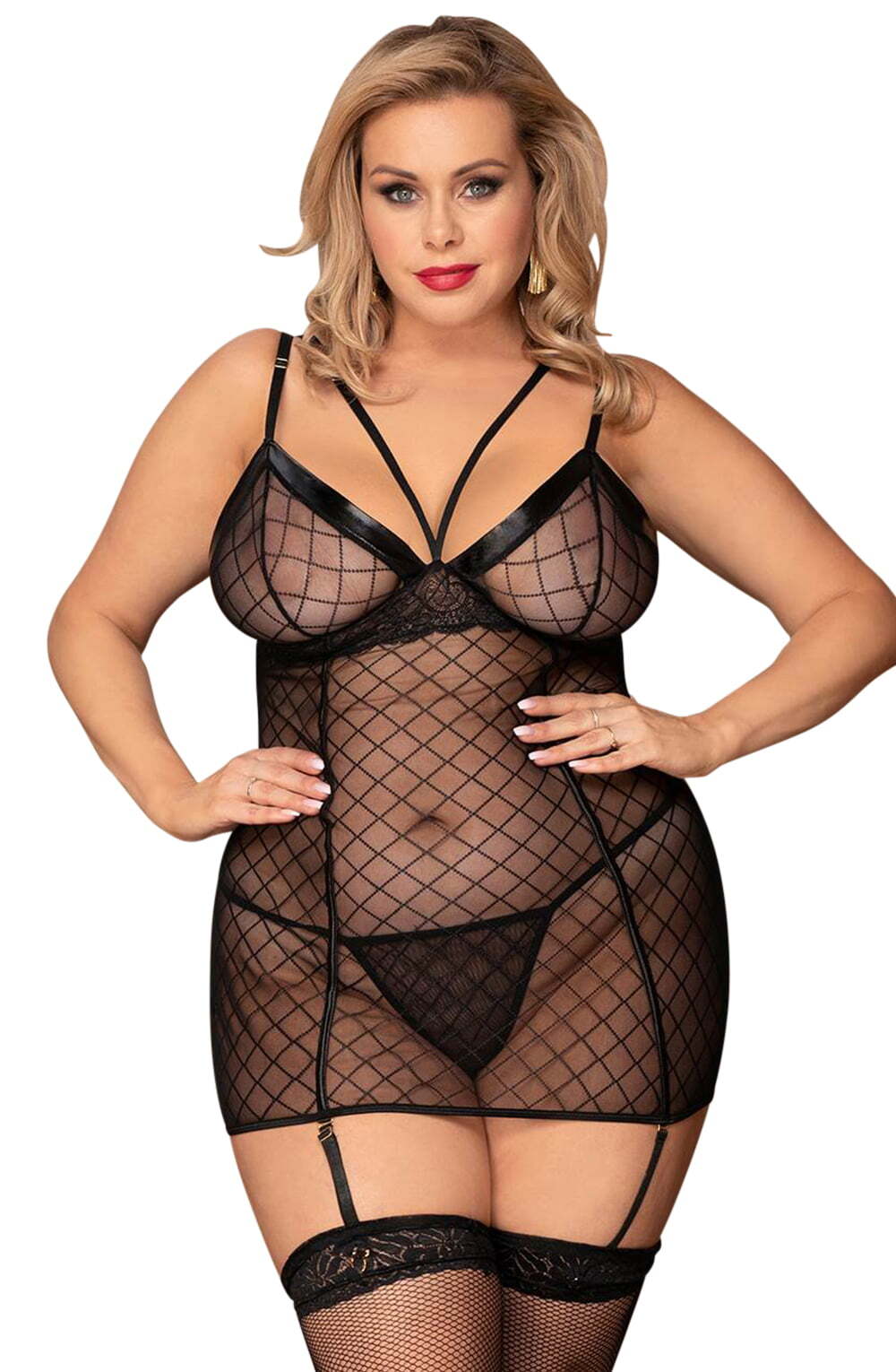 Chemises YesX YX954Q Black Chemise