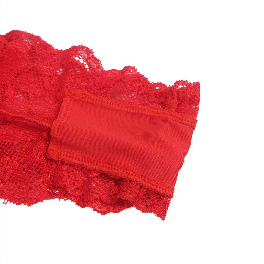 Christmas YesX YX874Q Christmas Sexy Halter Neck Teddy Up To 4XL
