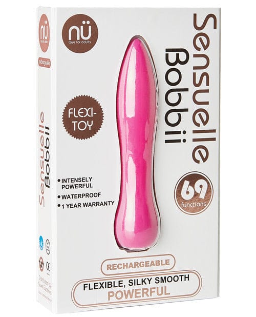 Nu Sensuelle Bobbii magenta curved 69 function vibrator