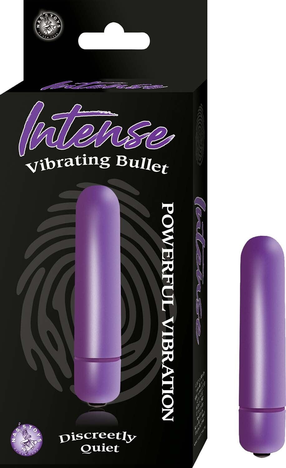 Clit Stimulators Intense Vibrating Bullet - Purple