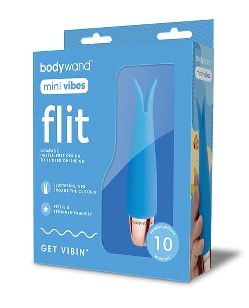 Clit Ticklers Bodywand Mini Vibes Flit - Blue