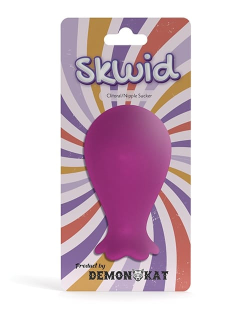 Clit Ticklers Demon Kat Skwid - Purple