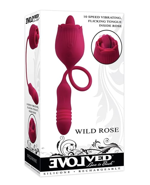 Clit Ticklers Evolved Wild Rose - Red