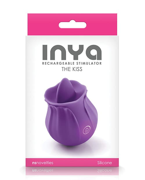 Clit Ticklers INYA The Kiss Rechargeable Vibe - Purple