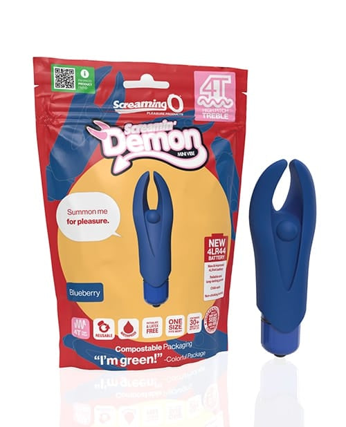 Clit Ticklers Screaming O 4T Demon - Blueberry