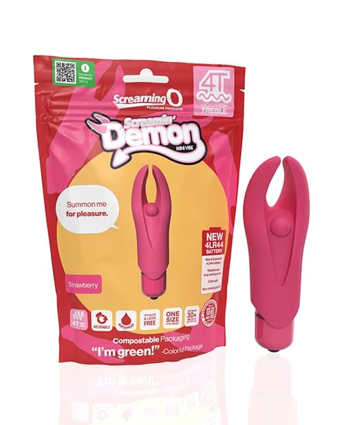 Clit Ticklers Screaming O 4T Demon - Strawberry