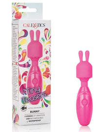 Clit Ticklers Tiny Teasers Bunny Rechargeable Mini Wand - Pink
