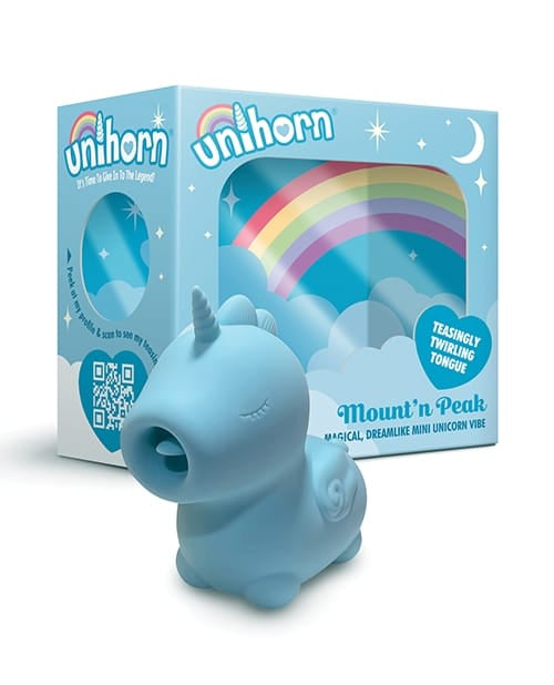 Clit Ticklers Unihorn Mount n' Peak - Blue