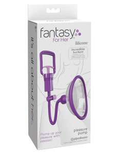 Clitoral Pumps Fantasy for Her Manual Pleasure Pump - Purple