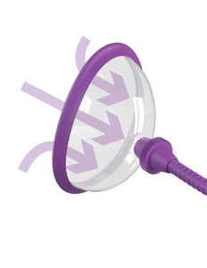 Clitoral Pumps Fantasy for Her Manual Pleasure Pump - Purple