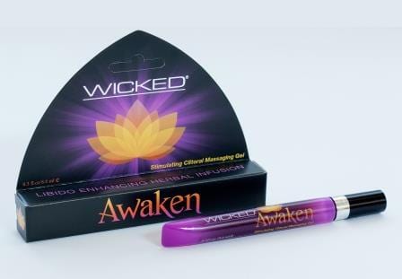 Wicked Awaken clitoral massage gel 0.3 fluid ounce