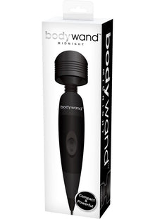 Clitoral Toys Bodywand Midnight Plug-In Wand Massager - Black
