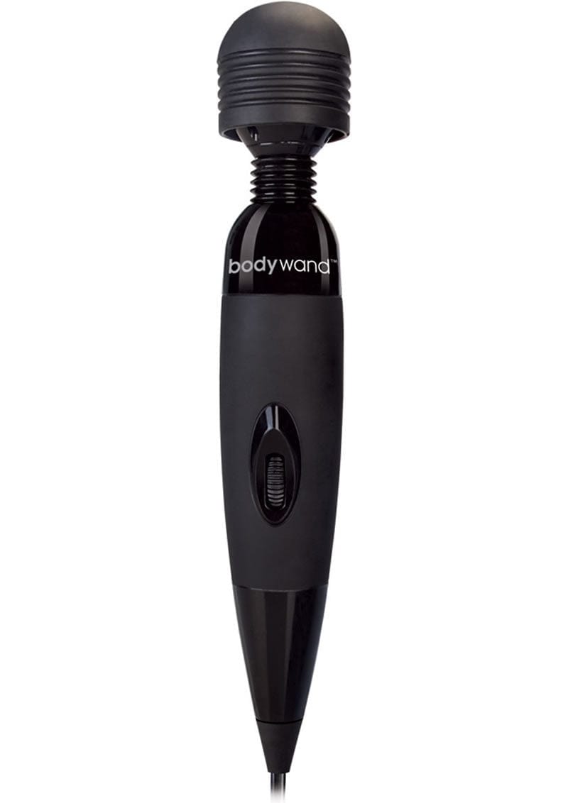Clitoral Toys Bodywand Midnight Plug-In Wand Massager - Black