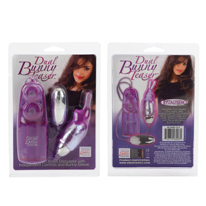 Clitoral Toys Dual Bunny Teaser - Purple