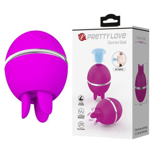 Clitoral Toys Pretty Love - Gemini Ball - Fuchsia