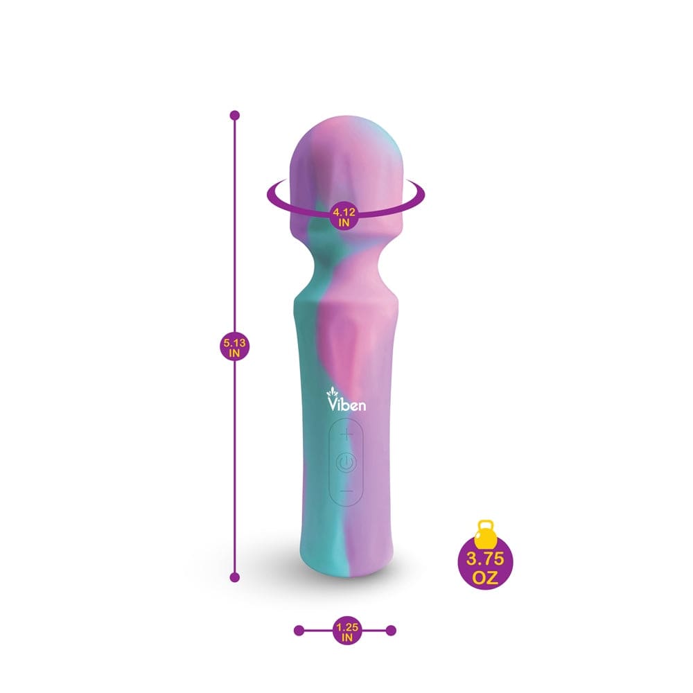 Clitoral Toys Viben Mighty Muse Mini Wand Massager - Unicorn