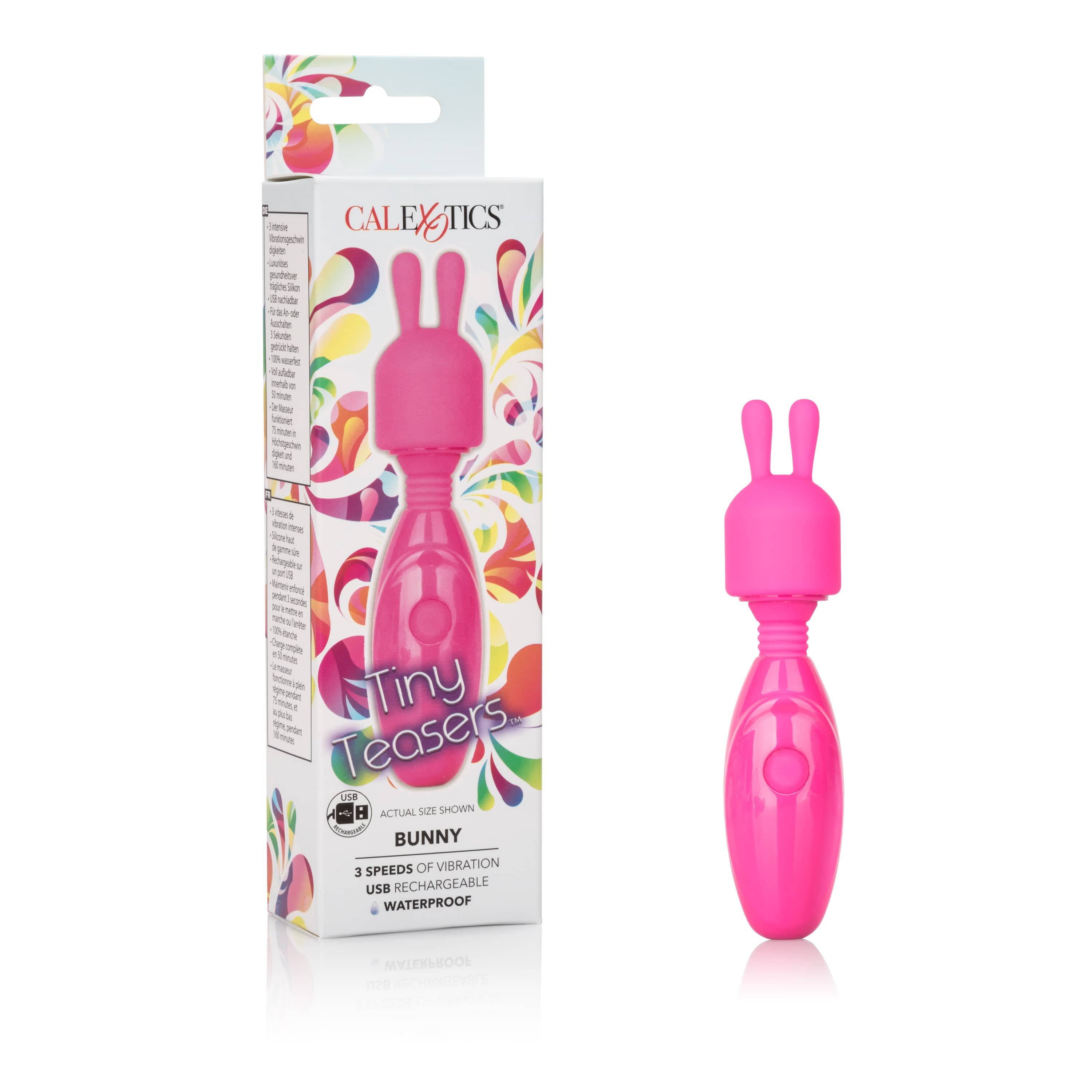 Clitoral Vibrators CalExotics Tiny Teasers Bunny Vibrator - Pink
