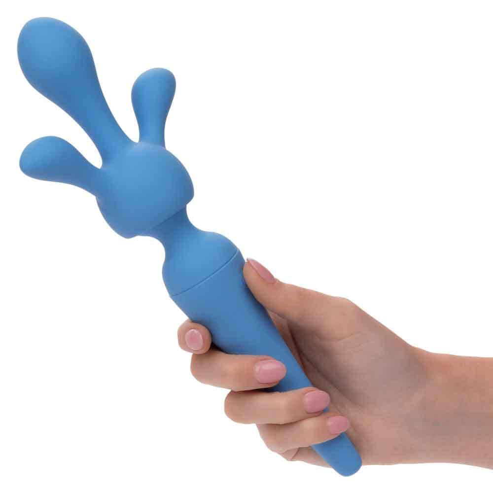 Clitoral Vibrators Couture Collection Body Wand Kit - Blue