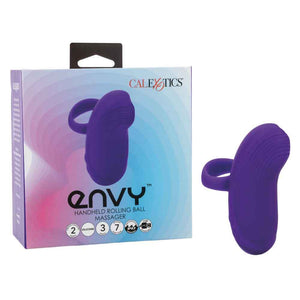Clitoral Vibrators Envy Handheld Rolling Ball Massager - Purple