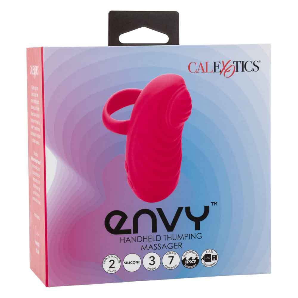 Clitoral Vibrators Envy Handheld Thumping Massager - Pink