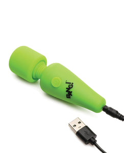 Clitoral Vibrators Glow in the Dark Mini Wand - Green