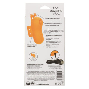 Clitoral Vibrators Neon Vibes - the Buzzing Vibe - Orange