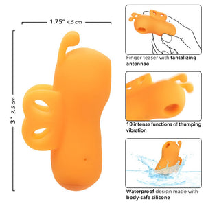 Clitoral Vibrators Neon Vibes - the Buzzing Vibe - Orange