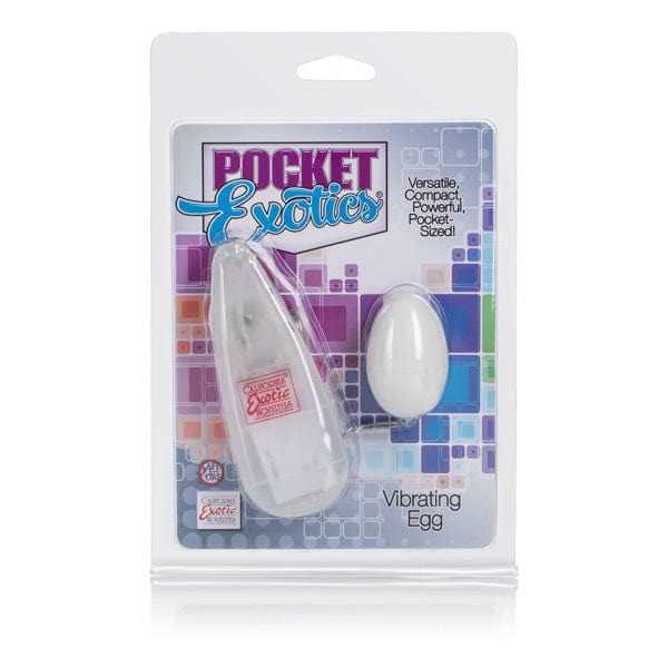 Clitoral Vibrators Pocket Exotics Vibrating Ivory Egg