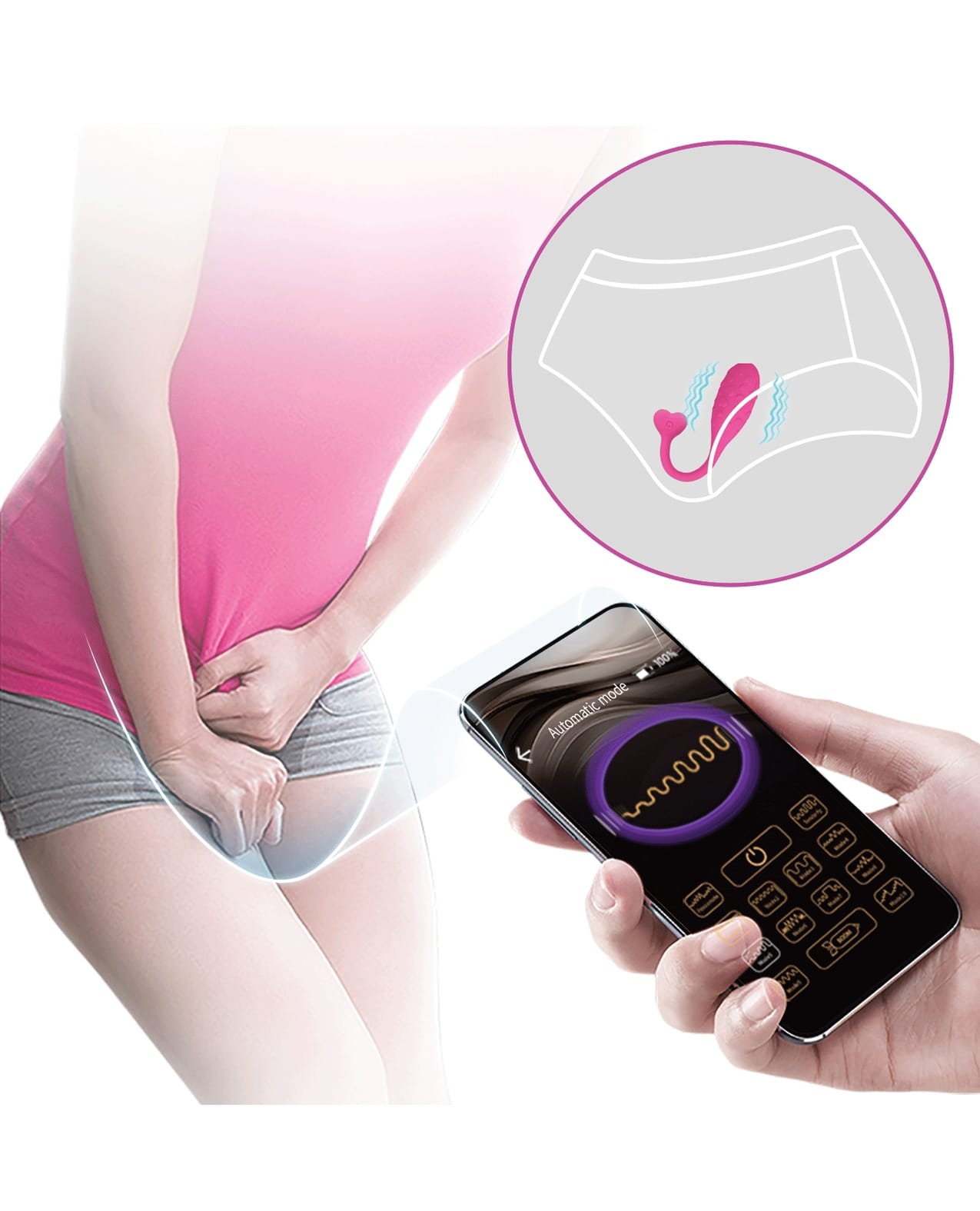 Clitoral Vibrators Pretty Love - Fisherman - Pink