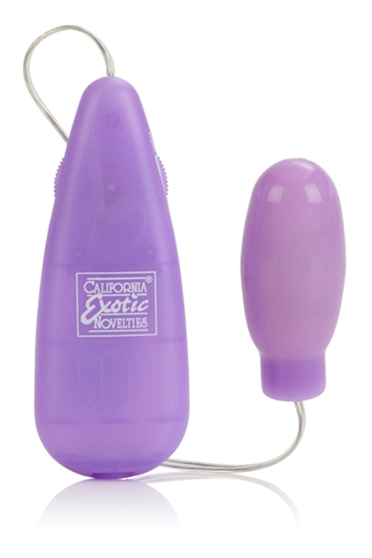 Clitoral Vibrators Silicone Slims Vibrating Smooth Bullet - Purple