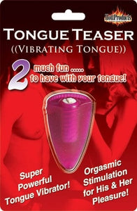 Clitoral Vibrators Tongue Teaser - Magenta