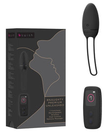 Bnaughty Premium Unleashed noir wireless remote bullet vibrator