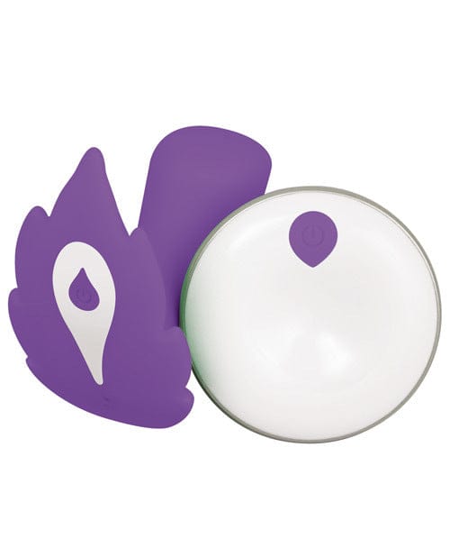 GigaLuv Deep Secret purple remote vibrator with 10 modes