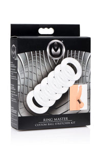 Cock & Ball Toys Ms Ring Master Custom Ball Stretching Kit - 6 Ring Pack