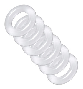 Cock & Ball Toys Ms Ring Master Custom Ball Stretching Kit - 6 Ring Pack