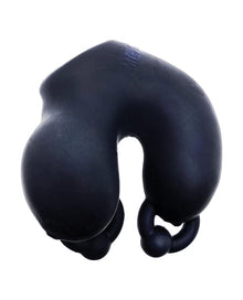 Oxballs Meatlocker black full-cover flexible chastity device