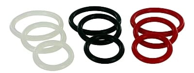 Cock Rings Trinity Silicone Cock Rings Clear