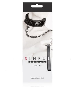 Collars Sinful Collar - Black