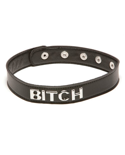 Collars XPlay Talk Dirty to Me Collar - Bitch