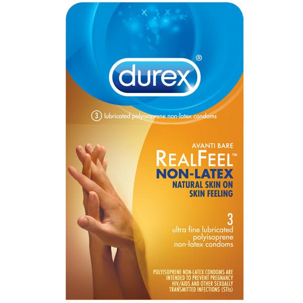 Condoms - Latex & Non Latex Durex Avanti Bare Real Feel NonLatex (3)