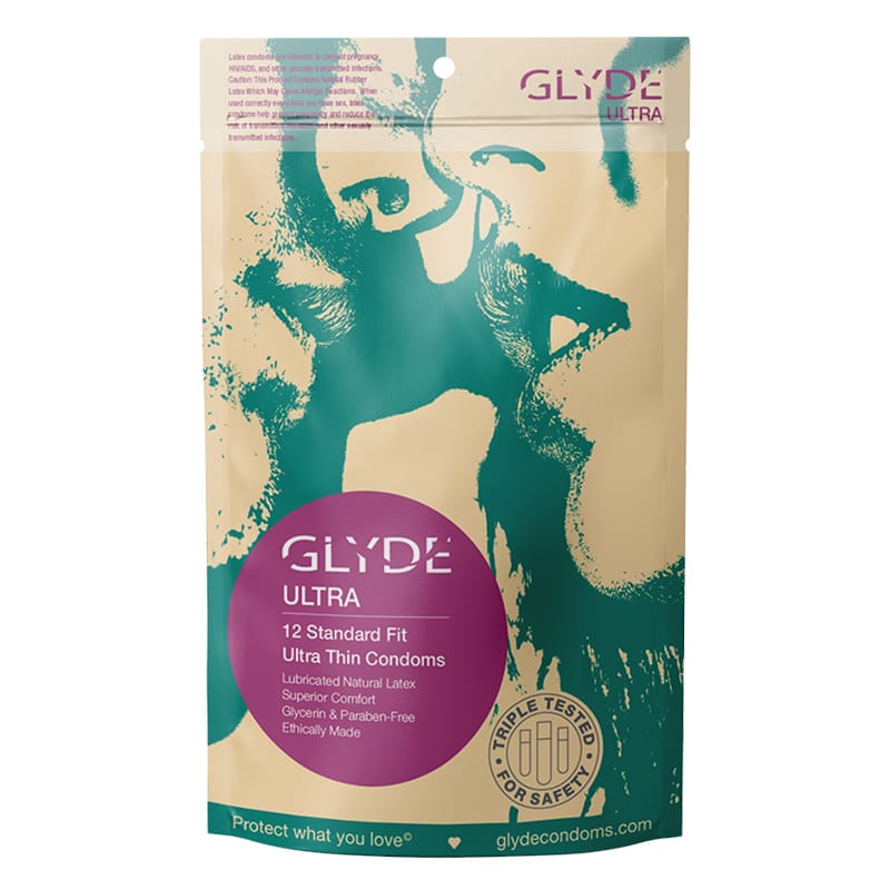 Condoms - Latex & Non Latex Glyde Ultra Standard Fit 12pk