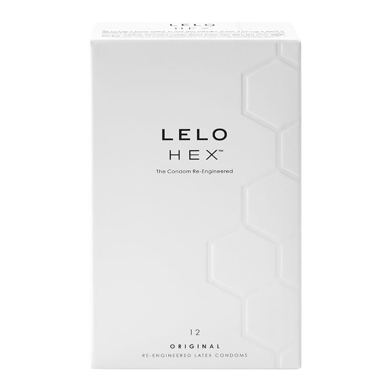 Condoms - Latex & Non Latex LELO HEX Original Condoms 12-Pack