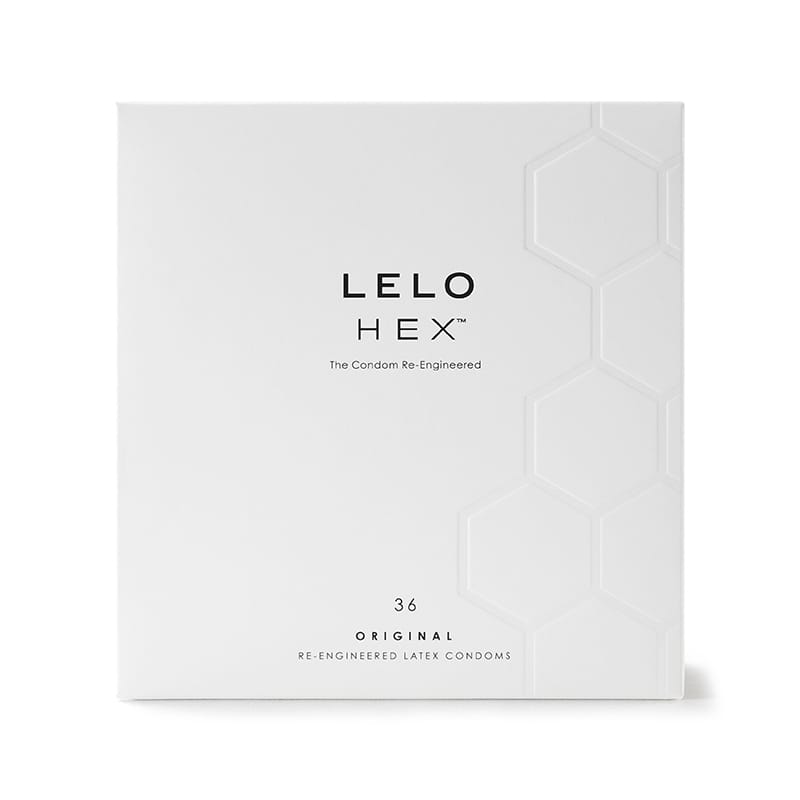 Condoms - Latex & Non Latex LELO HEX Original Condoms 36-Pack