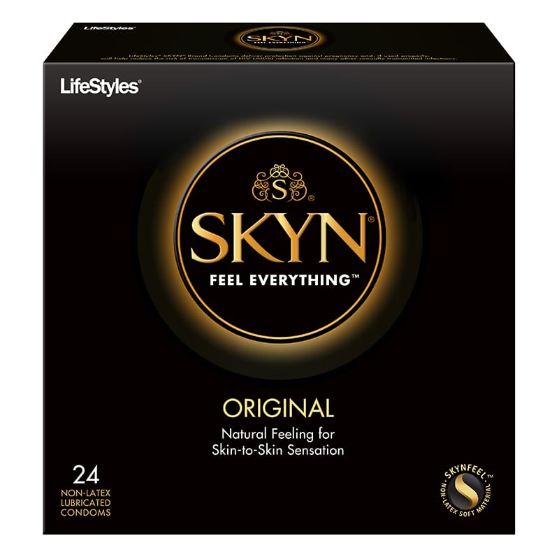 Condoms - Latex & Non Latex Lifestyles Skyn 24pk