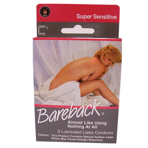 CONDOMS Lifestyles Bare Rider 3pk