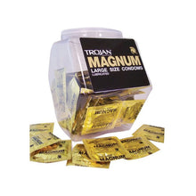 Trojan Magnum large lubricated condoms 40 count bowl